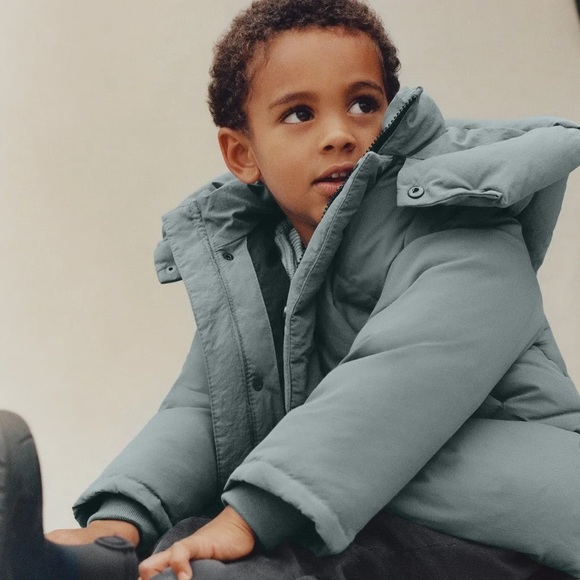 Zara Jackets & Coats Zara Kids Water Repellent Long Down Puffer